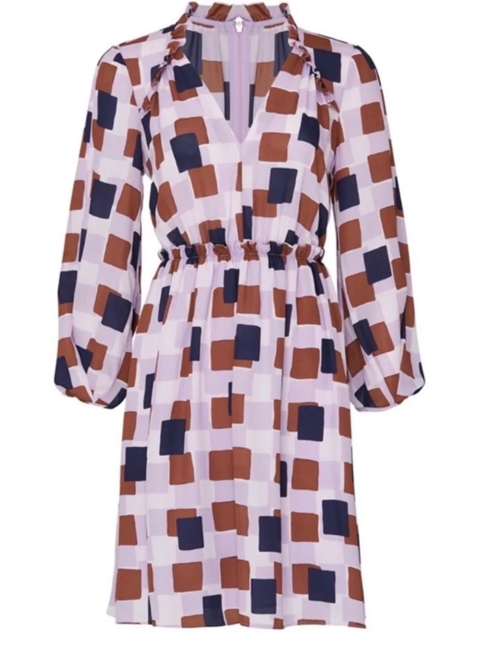 Kate Spade New York Geo Squares Mini Dress